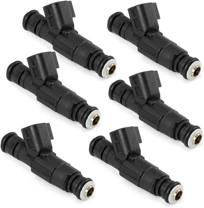 ya 10 9.16 baidi 6PCS 4-Hole Fuel Injectors For 1999-2004 for Jeep for Grand Cherokee for Wrangler 4.0L V6