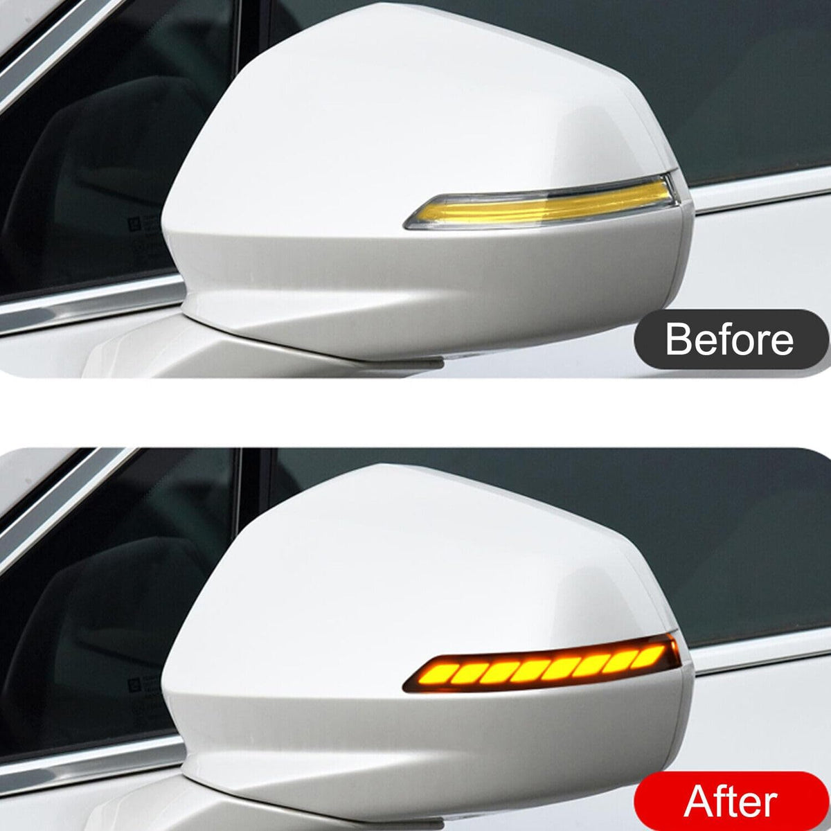 ya 13 9.15 baidi for Chevrolet Blazer 2019-2024 LED Sequential Dynamic Turn Signal Lights 2