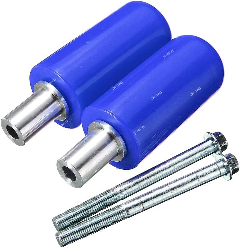 ya 2 8.15 Motorcycle Frame car Slider Crash Pad Protector Refit Fit for Kawasaki Blue