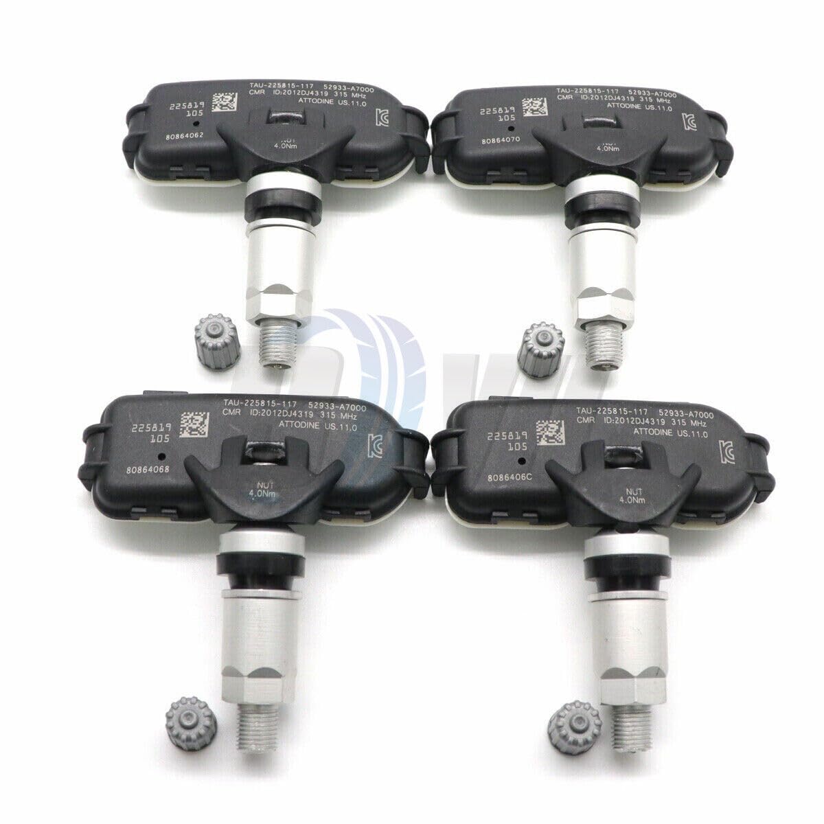 ya 4 8.8 4X TPMS New Tire Pressure Sensor 315MHz for 14-16 for Hyundai Elantra 52933-A7000