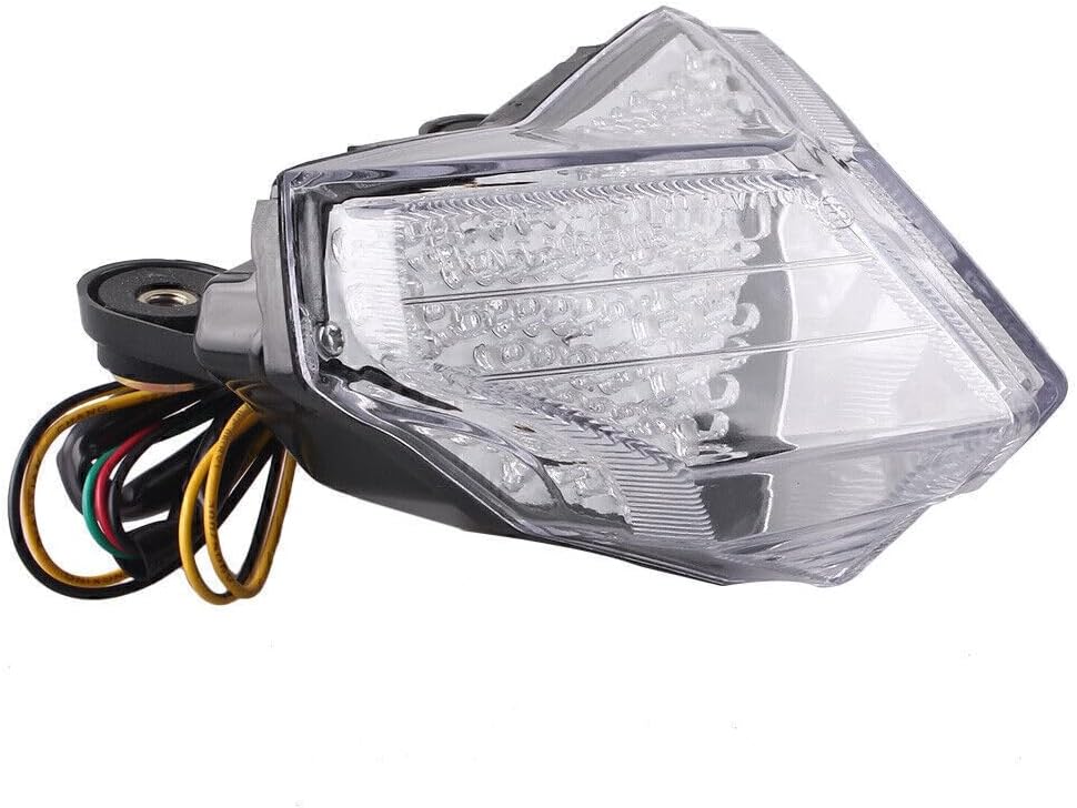 ya 10 9.16 zhengce Clear Rear Tail Light Turn Signals for Ducati 1198 R CORSE 2009 2010 & 848