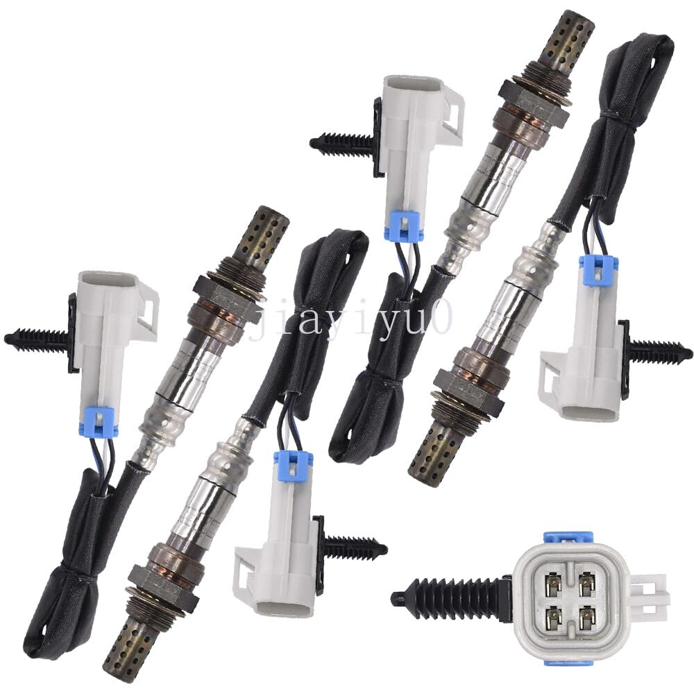 ya 4 8.8 4X Oxygen Sensor for 2002-2004 for Isuzu Rodeo 3.2L 3.5L 2004 Axiom 3.5L Upper+Lower