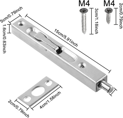 ya 26 10.21 baidi Upgrade Your Home's Security with These Flush Bolt Locks