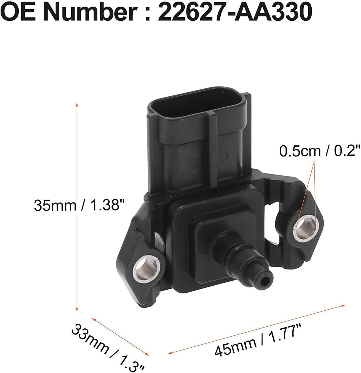 ya 12 10.8 zhengce Intake for Man ifold Pressure Map Sensor 22627-AA330 for Subaru Impreza Legacy