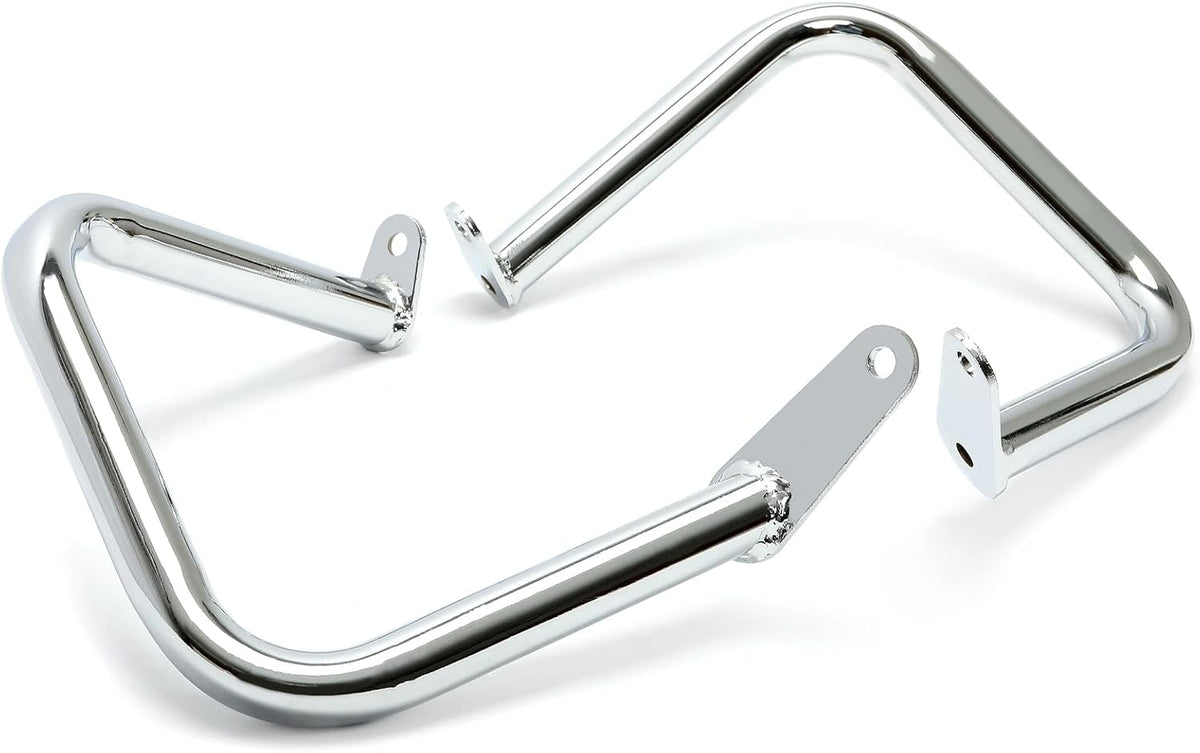 ya 4 8.8.2 Pair Chrome Engine Guard Crash Bar for Yamaha XVS650 V-Star 400 650 1998-2016