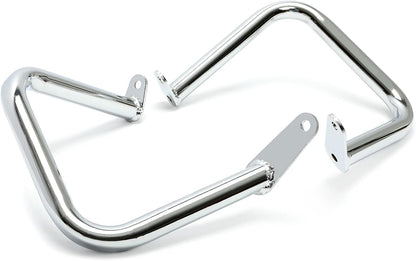 ya 4 8.8.2 Pair Chrome Engine Guard Crash Bar for Yamaha XVS650 V-Star 400 650 1998-2016