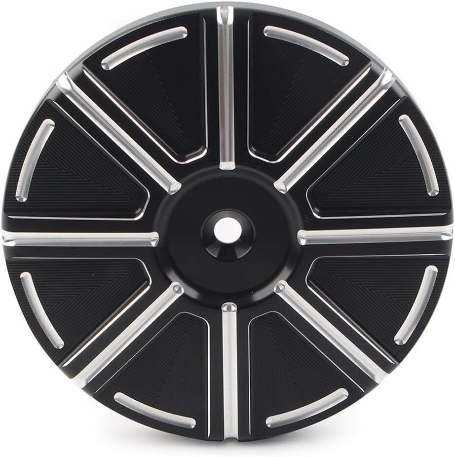 ya 5 8.10 Sucker Air Cleaner Cover for Harley Dyna Softail Electra Glide Road King Black