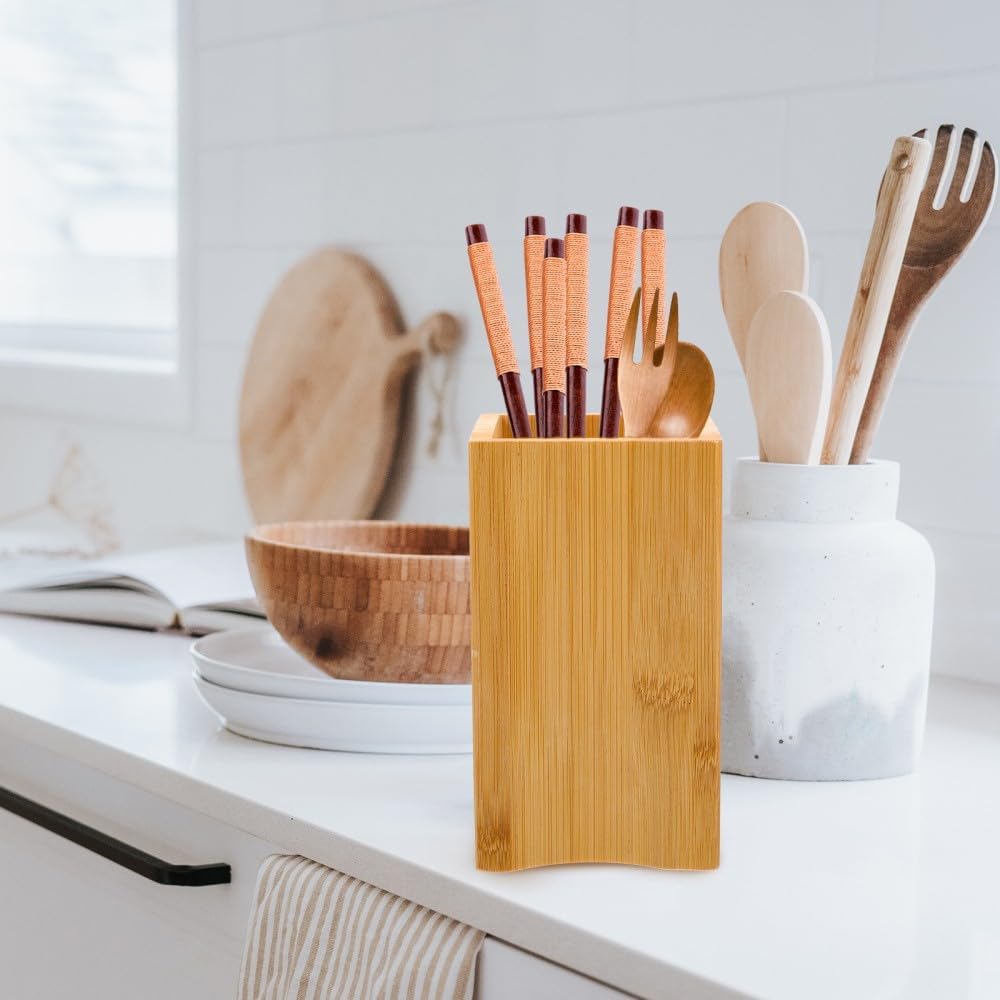 ya 26 10.21 baidi Chopstick Basket Stora Box Kitchen Utensil Rack Holder Countertop-2