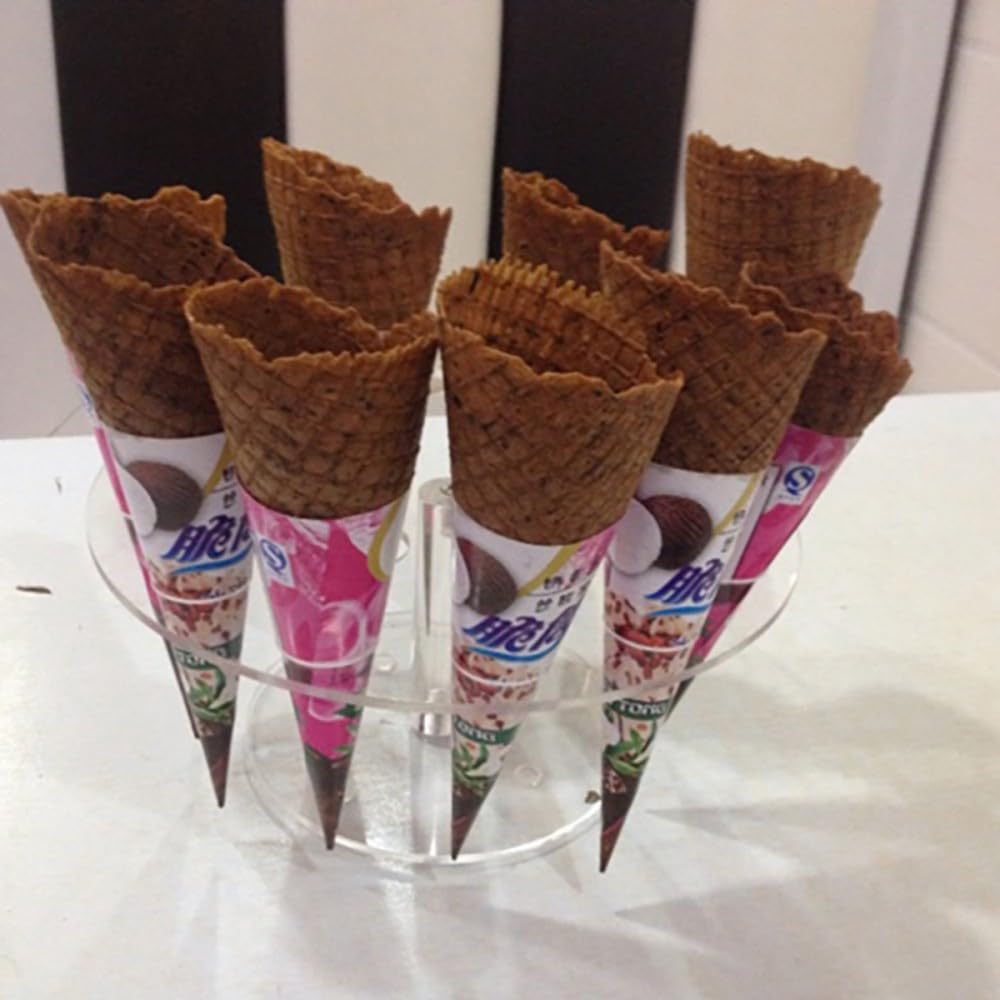 ya 14 9.20 baidi 16 -Capacity Ice Cream Stand Cone Stands for Dessert Table Charcuterie-1
