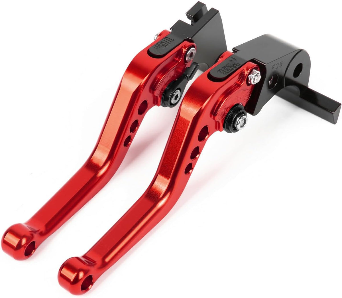 ya 11 9.14 baidifor Suzuki GSXR1000 2005 2006 Short Clutch Brake Levers CNC Red US Adjustable
