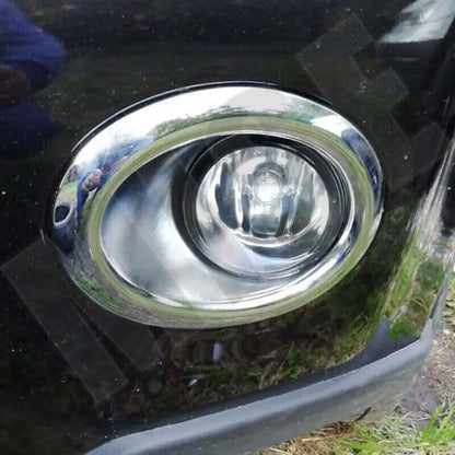 ya 7 8.24 baidi 1 pair of chrome front fog light protector for Nissan for X-Trail XTRAIL T31 2011 2012