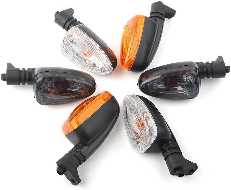 ya 13 9.15 baidi for BMW F650GS R1200GS F800GS HP2 Enduro Turn Signal Light Indicator Amber Lens