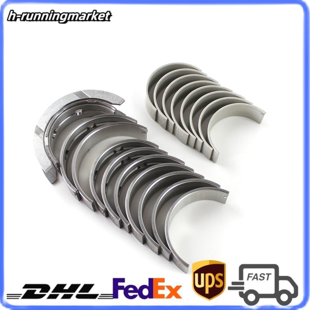 ya 11 9.14 baidiCrankshaft & Connecting Rod Bearings Set 77944600 77946600 for BMW E46 N43 N46