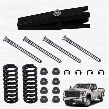 ya 6 8.24 baidi Door Hinge Repair Kit with Spring Tool for 94-04 for Chevrolet Door Roller Pin Hinge