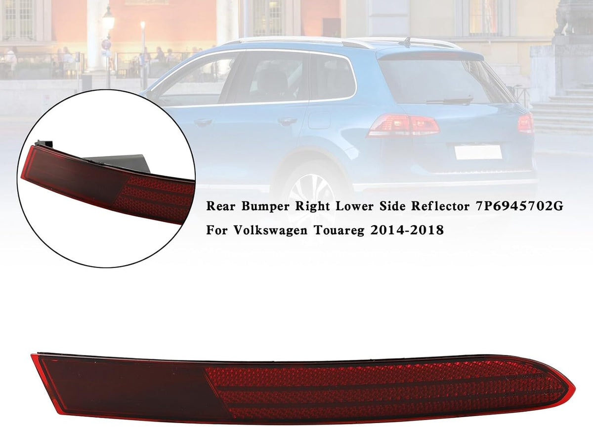 ya 10 9.16 zhengce Rear Bumper Right Lower Side Reflector 7P6945702G for VW Touareg 14-2018