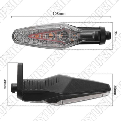 ya 6 8.24 baidi 1 Pair Turn Signal Rear Brake Tail Light for BMW R1250GS ADV S1000R 2021-2025