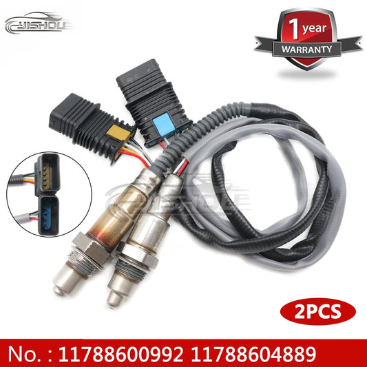 ya 4 8.8 Front & Rear Oxygen Sensors for 2016-2019 for BMW X1 F48 2.0L 11788600992 1178860488