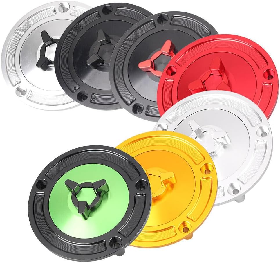ya 4 8.8.2 for Kawasaki GPZ500/GPZ500S 1987-2001 &ZXR-250 All Years Gas Tank Cap Fuel Cover