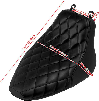 ya 5 8.24 baidi Driver Solo for SEAT Black Stitching for Harley Heritage Softail FLSTC Deluxe 06-17