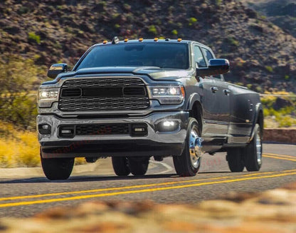 ya 9 10.24 for Ram 3500 2019-2022 LED Front Bumper Fog Lights w/Bracket Wires Switch Kit