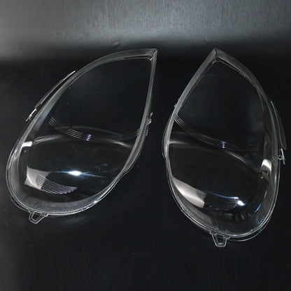 ya 11 9.14 zhengce Pair Headlight Headlamp Lens Cover for Mercedes-Benz W163 ML Class 2002-200