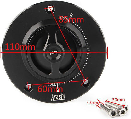 ya 6 8.14 1X Fuel Gas Tank Cap Cover Fit for Suzuki GSXR600/750/1000 GSX650F SV1000/S Blue