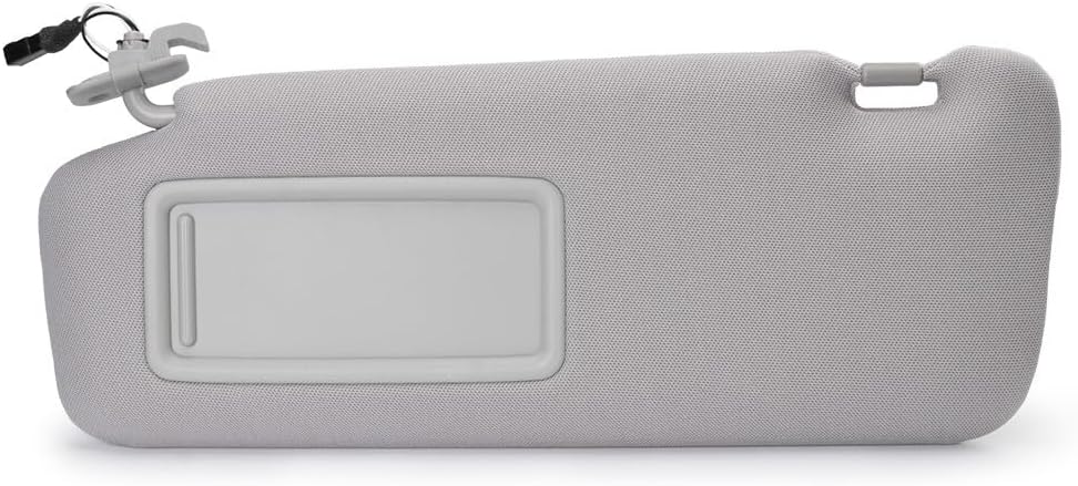 ya 11 9.14 baidiGray Left Driver Side Sun Visor w/Mirror for Mazda CX-9 2010-15 TDY1-69-320 New