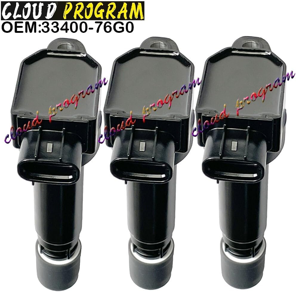 ya 4 8.24 baidi 3PCS 33400-76G0 Ignition Coil Fits for Suzuki Alto III Wagon R+ 1.0 099700-0581