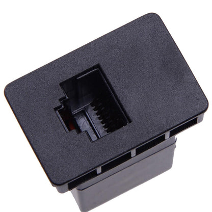 ya 5 8.10 UHF Blank Socket RJ45 Dio Switch Panel Dashboard Fits for Toyota Landcruiser