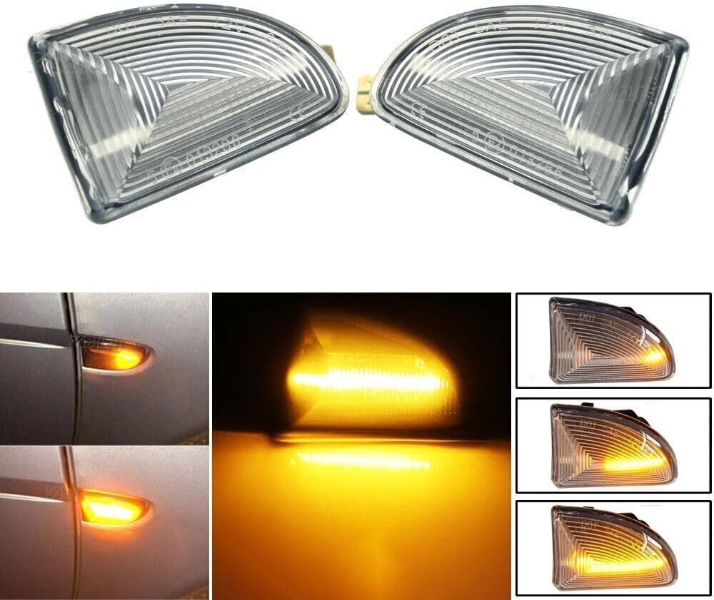 ya 4 8.8 Dynamic sequential LED side marker signal light suitable for Benz Smart Fortwo W451 07-15