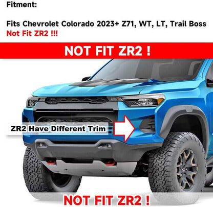 ya 2 8.15 Daytime running light LED fog strip turn signal for Chevrolet Colorado 2023-2024