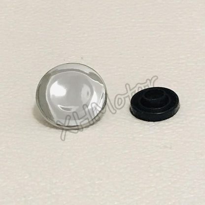 ya 8 8.24 baidi Silver Joystick Center Console Knob Button Repair Decor Cover Replacement Kit