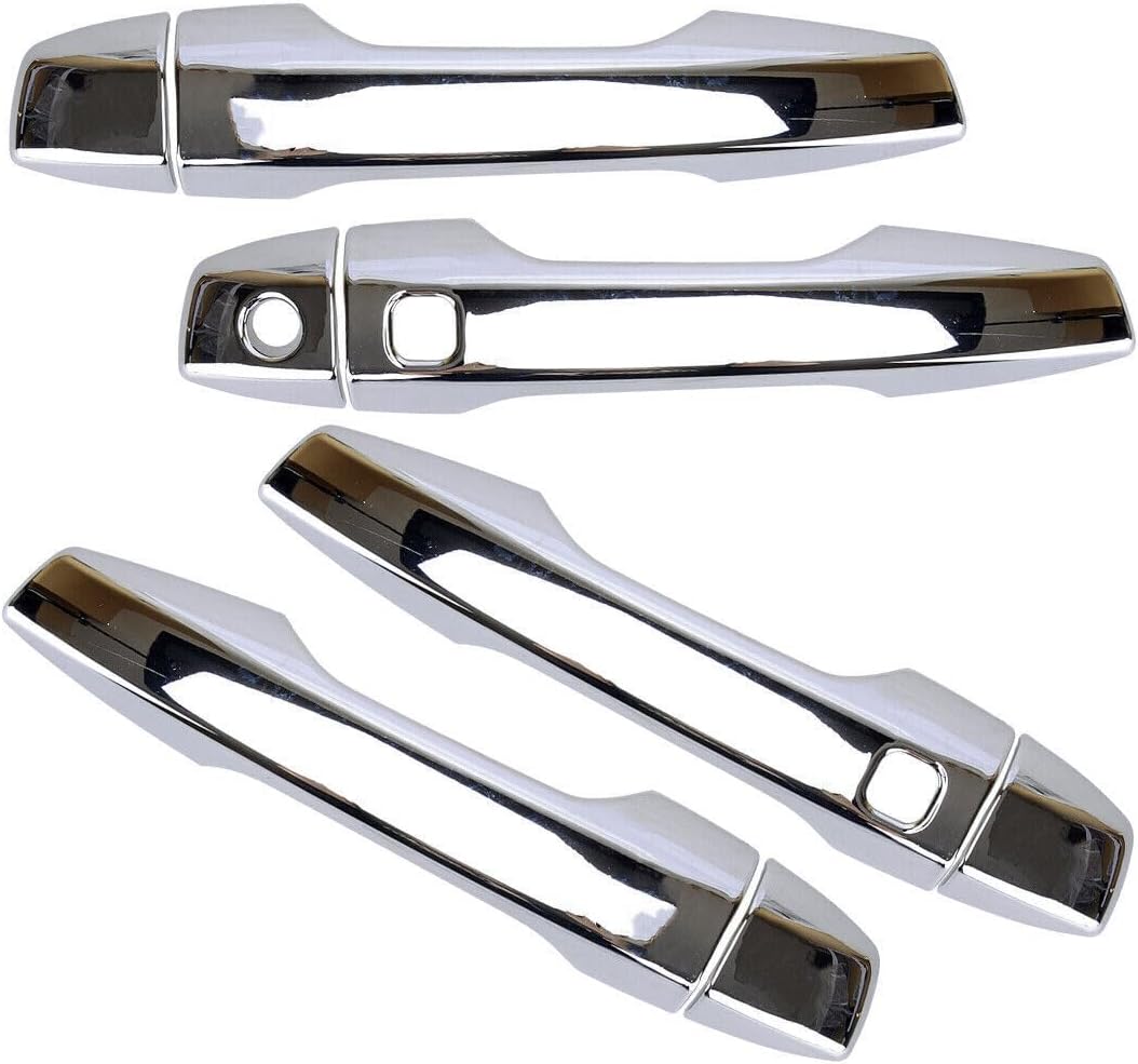 ya 11 9.14 zhengce 8-Pack Chrome Side Door Handle Protectors Fit for Mitsubishi for Outlander