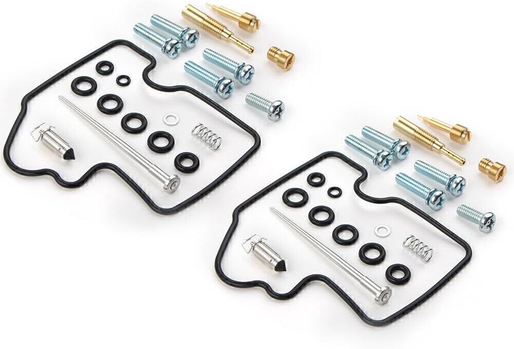 ya 13 9.15 baidi 2 Sets Carburetor Carb Repair Kit Carb Kit for Kawasaki KFX700 V-Force 2004-2009