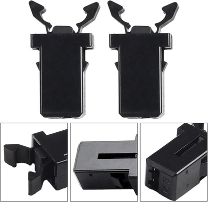 ya 13 9.15 baidi Console Latch Car Sunglasses Holder Sweeper New Plastic Metal Durability