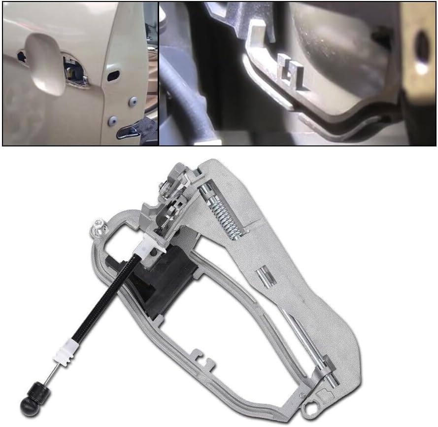 ya 10 9.16 baidi Door Handle Carrier Fit for BMW E53 X5 2000-2006 Outside Front Left Driver Side