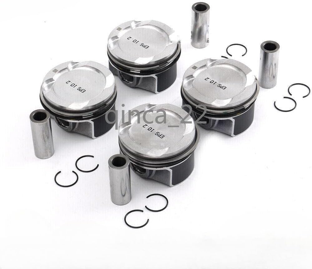 ya 4 8.24 baidi 4-piece piston + ring kit CR 10.2:1 for BMW 330i 430i F30 F32 F56 G20 B46 B48 2.0