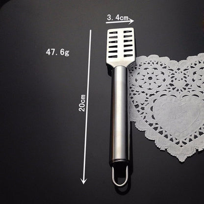 ya 14 9.20 baidi 1 Piece Fish Scaler Remover Tool Fish Scaler Brush Stainless Steel Sawtooth-1