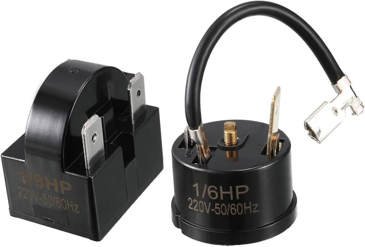 ya 26 10.21 baidi Refrigerator PTC Relay 33 Ohm 2 Pin + Compressor Overload Protector