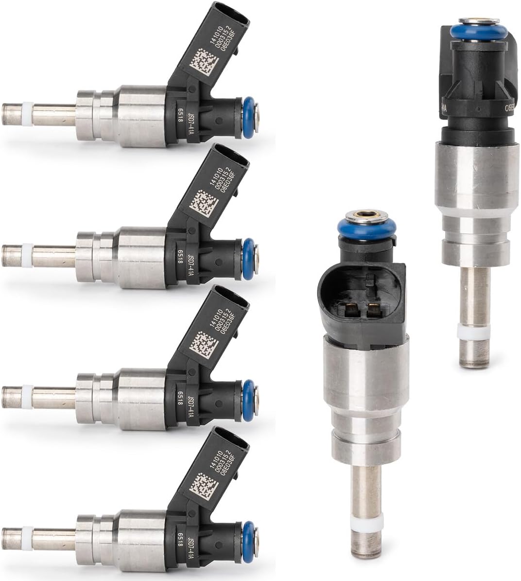ya 10 9.16 baidi 6 pcs new fuel connectors 06E906036AG 06E906036F suitable for Audi Q5 A4 A5 A6 3.2L V6-
