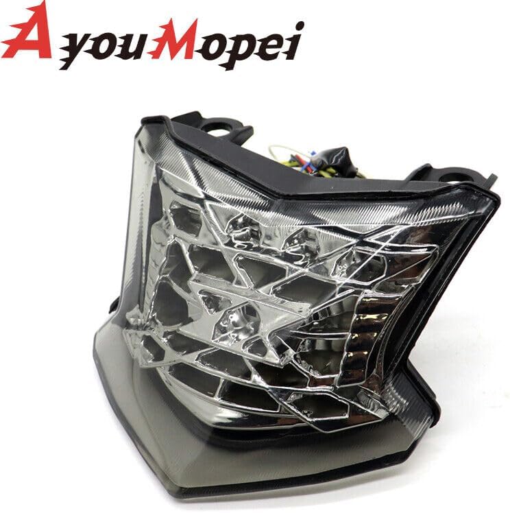 ya 4 8.24 baidi for Kawasaki Ninja 650 Z650 17-2022 Integrated LED Tail Light Brake Turn Signal