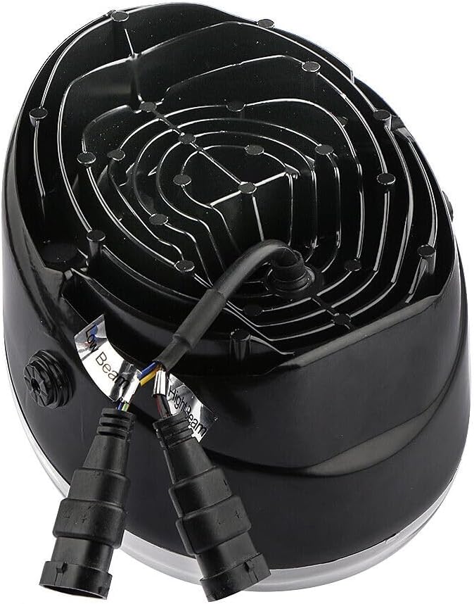 ya 4 8.14 7 LED Scheinwerfer Fern-Abblendlicht Nebelleuchte Blinker Fur Harley V-Rod 02-17