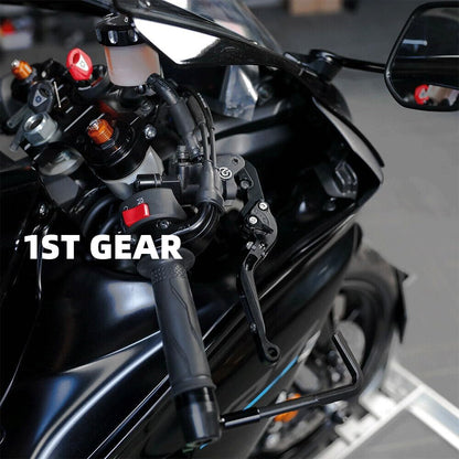 ya 4 8.14 Adjustable Extendable Folding Brake Clutch Lever Kit for Yamaha YZF R7 2021-2024