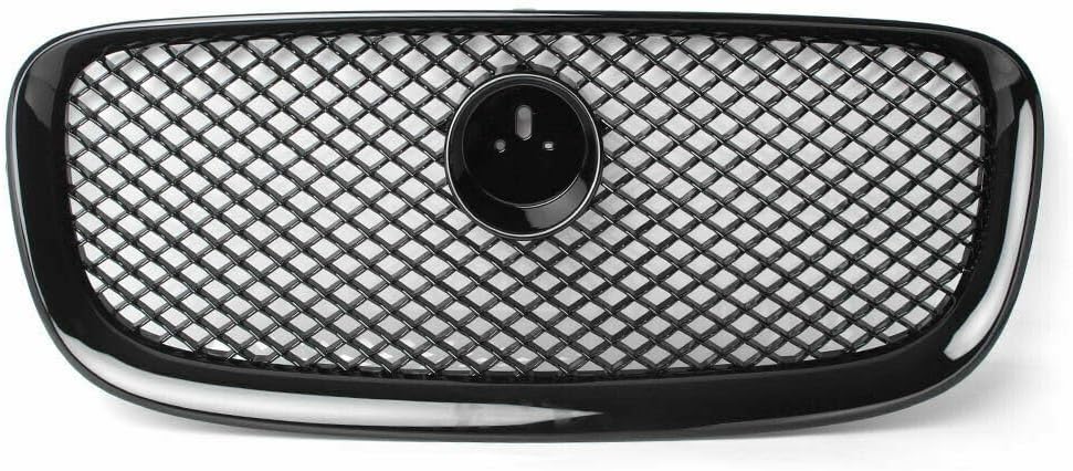 ya 2 8.15 Gloss Black Upper Grill Front Grille for Jaguar XF X 2012 2013 2014 2015
