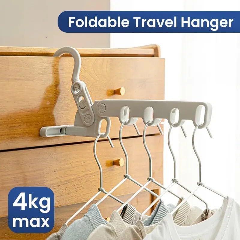 ya 26 10.21 baidi Portable Foldable Hanger Clothes Drying Rack Travel Hangers Hanging Clothes H-wq