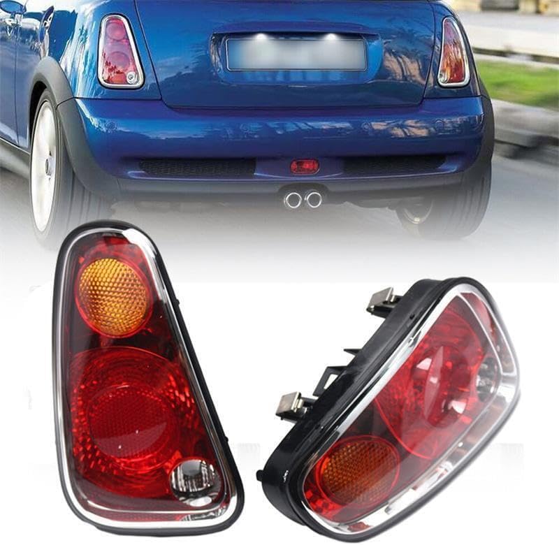 ya 10 9.16 zhengce 1Pair Rear Tail Light LampLen Housing For04-06 for Mini Cooper R50 R52 R53