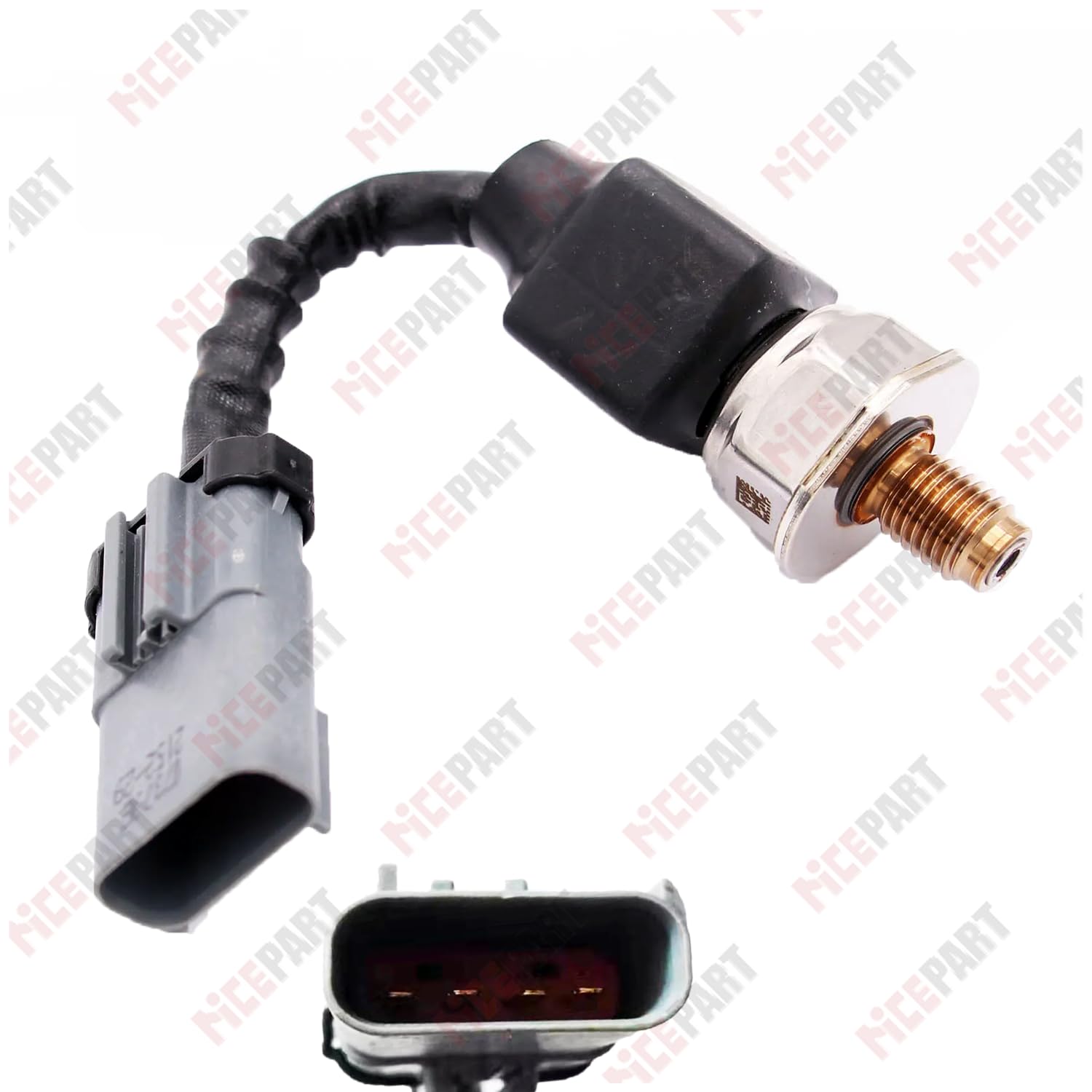 ya 6 8.24 baidi Fuel Rail Pressure Sensor Compatible with 12-18 ISX PACCAR PX-9 MX-13 2897581