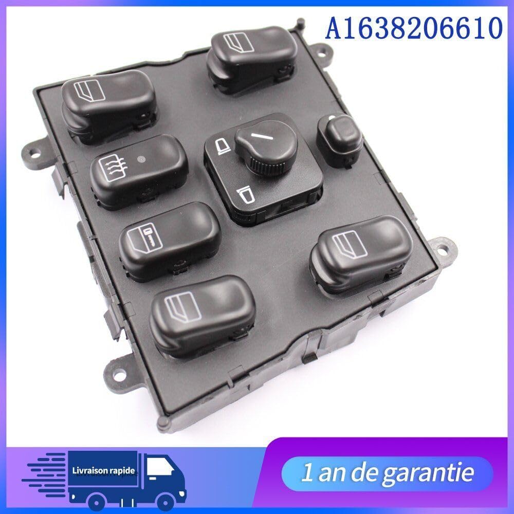 ya 4 8.8 COM for Man DE Bouton Leve VITRE Pour for Mercedes W163 ML230 ML320 ML400 L55AMG Neuf