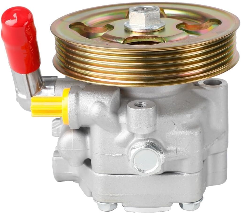 ya 4 8.10 Power Steering Pump Fit for Subaru for Impreza WRX STI 2002-2007 w/Pulley 34430FE040