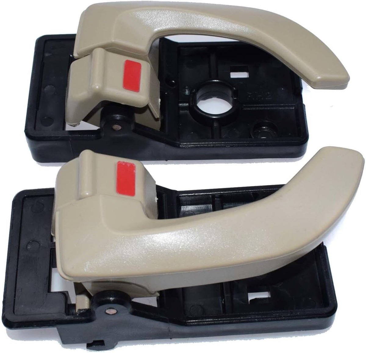 ya 9 10.24 Pair Left and Right Beige Inner Door Handles for Hyundai for Tucson 2008-20